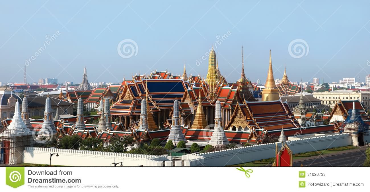 Grand Palace In Bangkok, Thailand