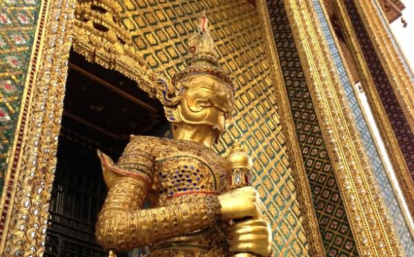 Sculpture Inside Grand Palace