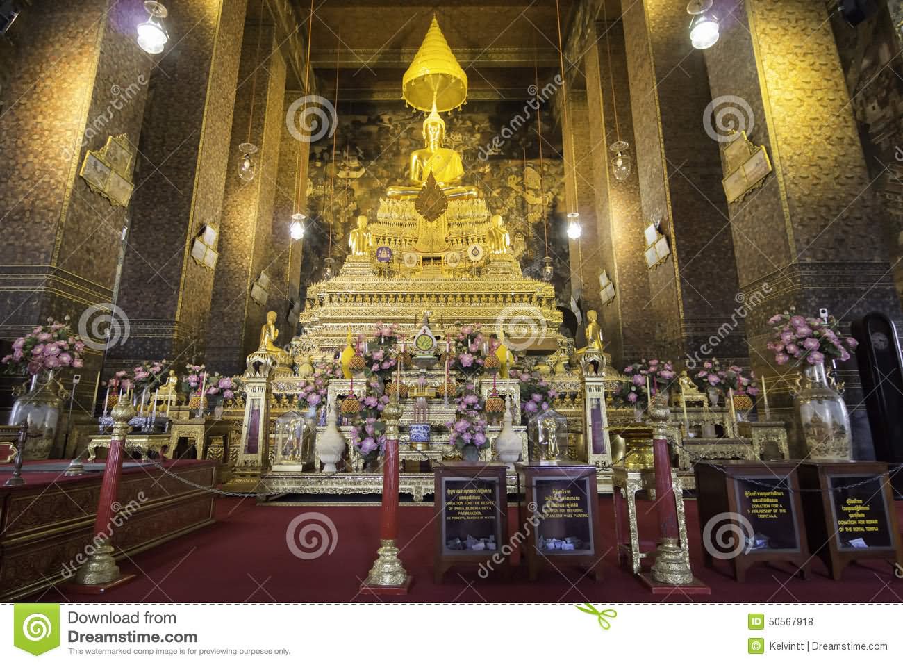 Temple At The Grand Palace, Bangkok