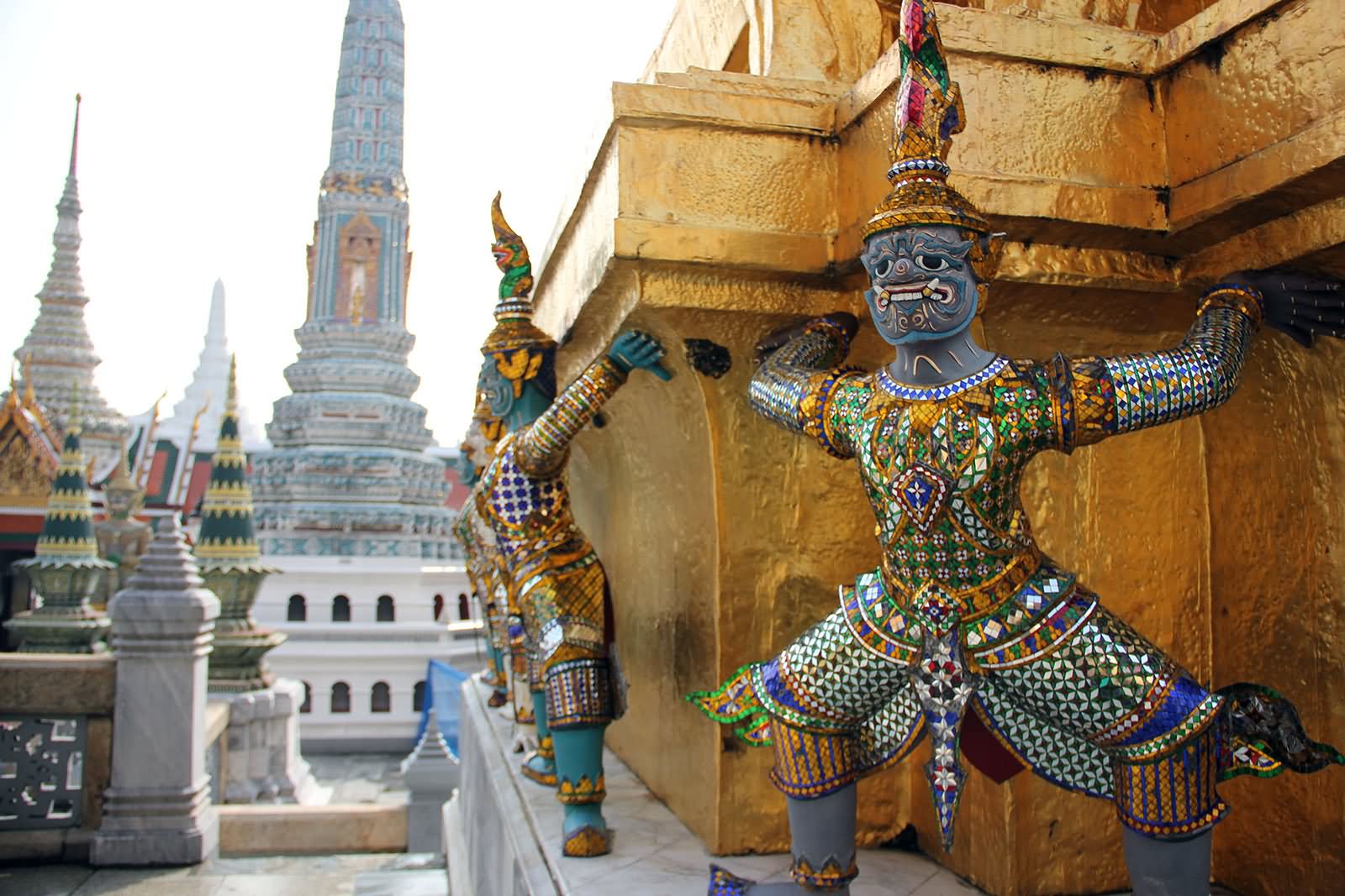 Temple Keeper Inside Grand Palace