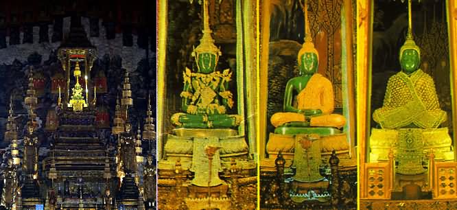 The Green Emerald Buddha Inside Grand Palace