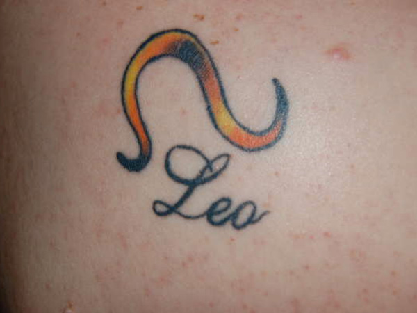 Leo - Leo Symbol Tattoo Design