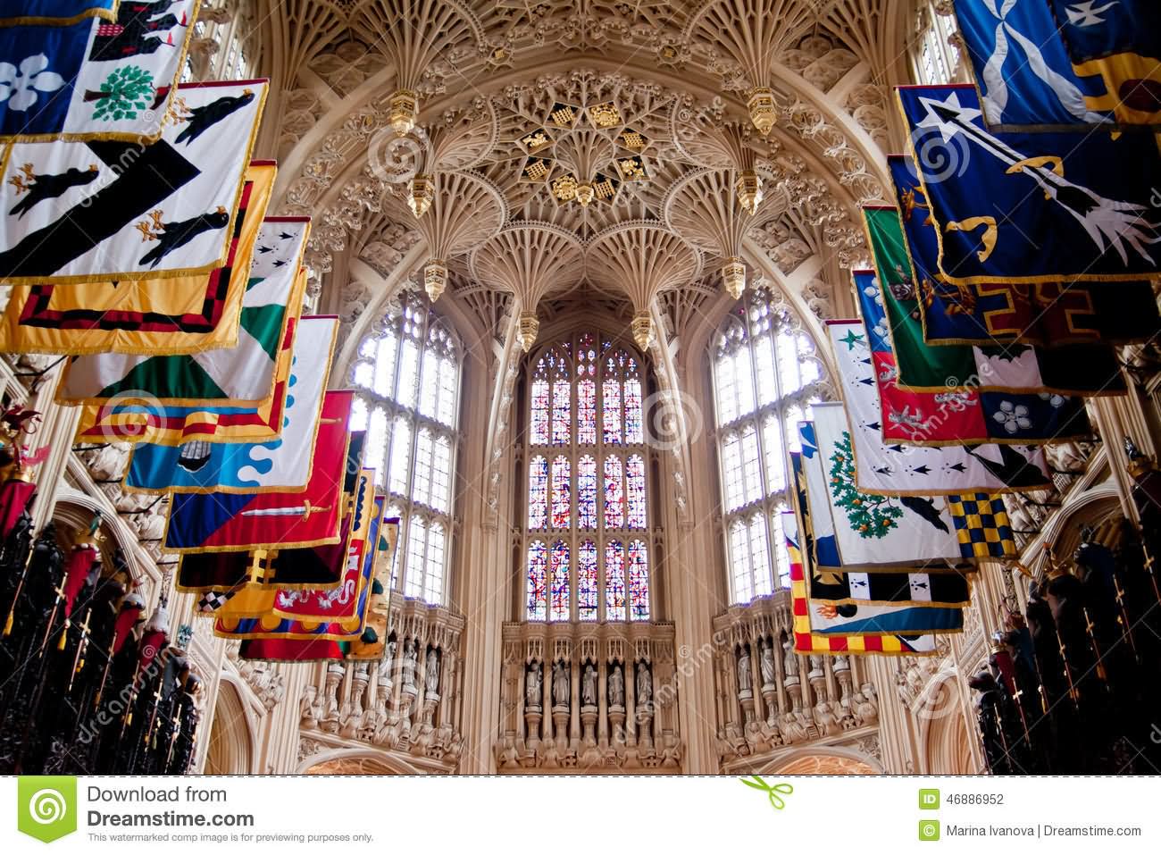 Amazing Interior View Of Westminster Abbey