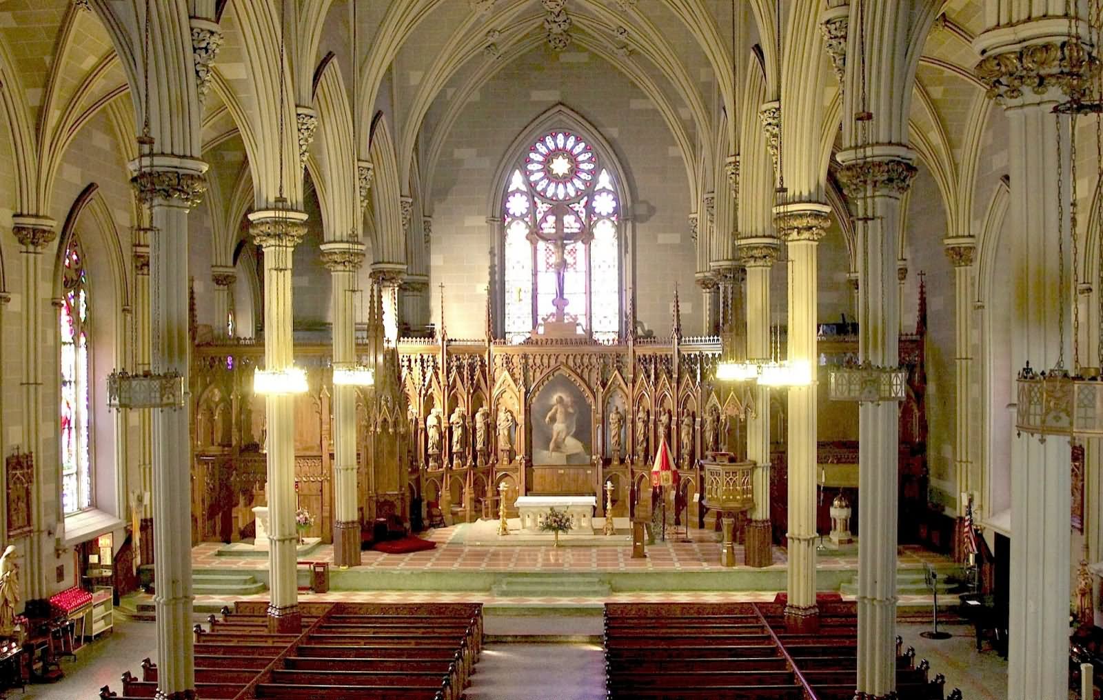 Amazing St. Patrick's Cathedral Inside Picture