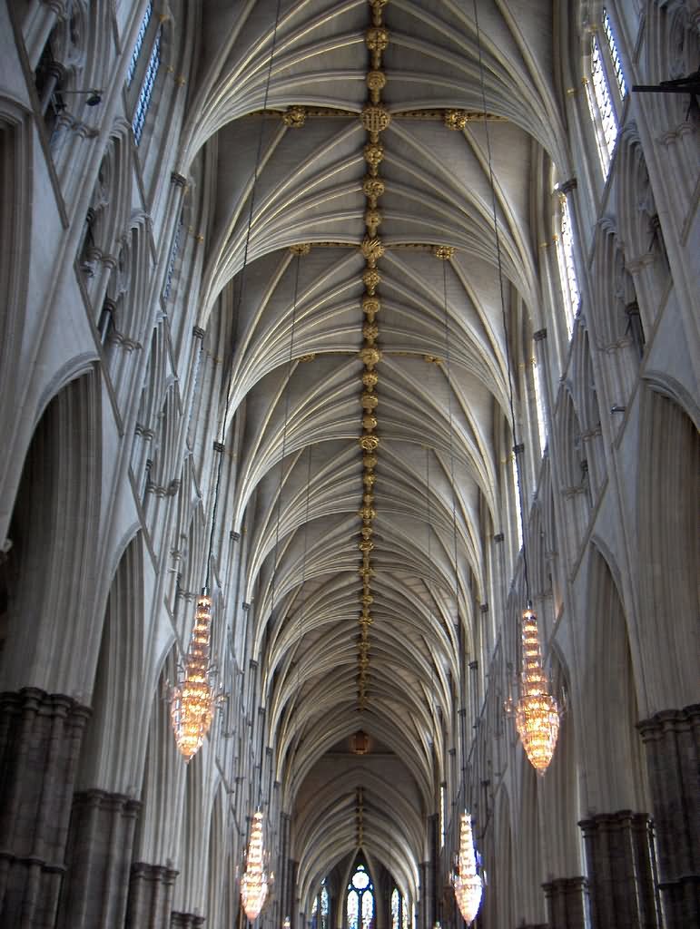 Beautiful Roof Architecture Inside Westminster Abbey