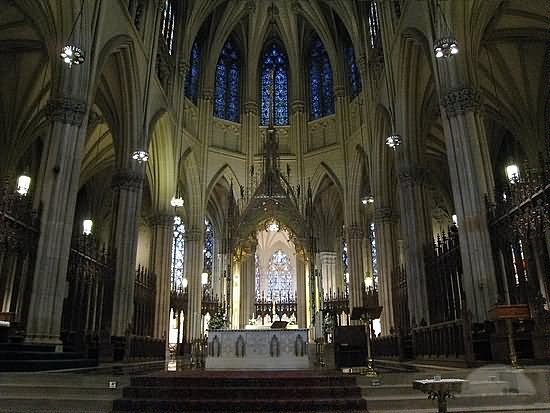 Beautiful St. Patrick's Cathedral Inside Picture