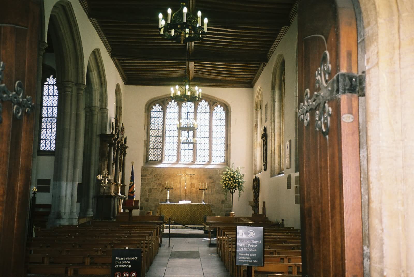 Chapel Interior View Inside Tower Of London