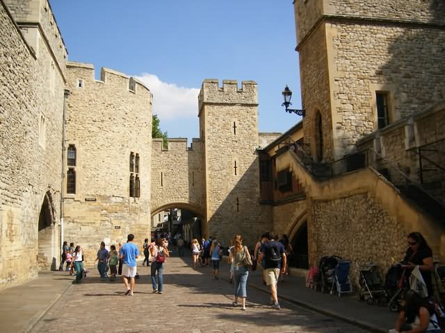 Courtyard Inside Tower Of London