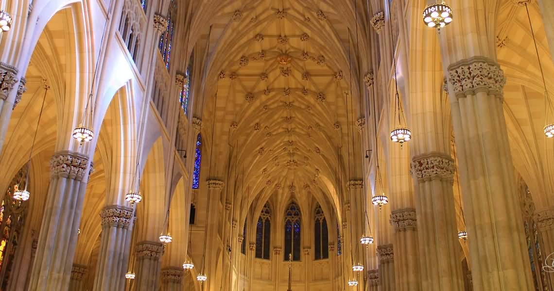 Inside St. Patrick's Cathedral, New York