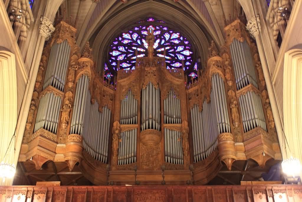 Interior Of The Beautiful St. Patrick's Cathedral