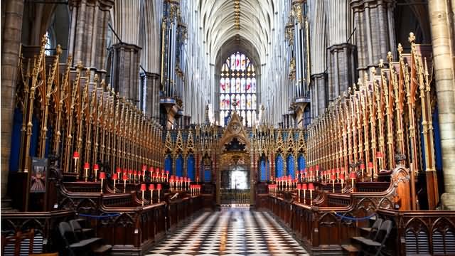 Interior View Of The Westminster Abbey, London