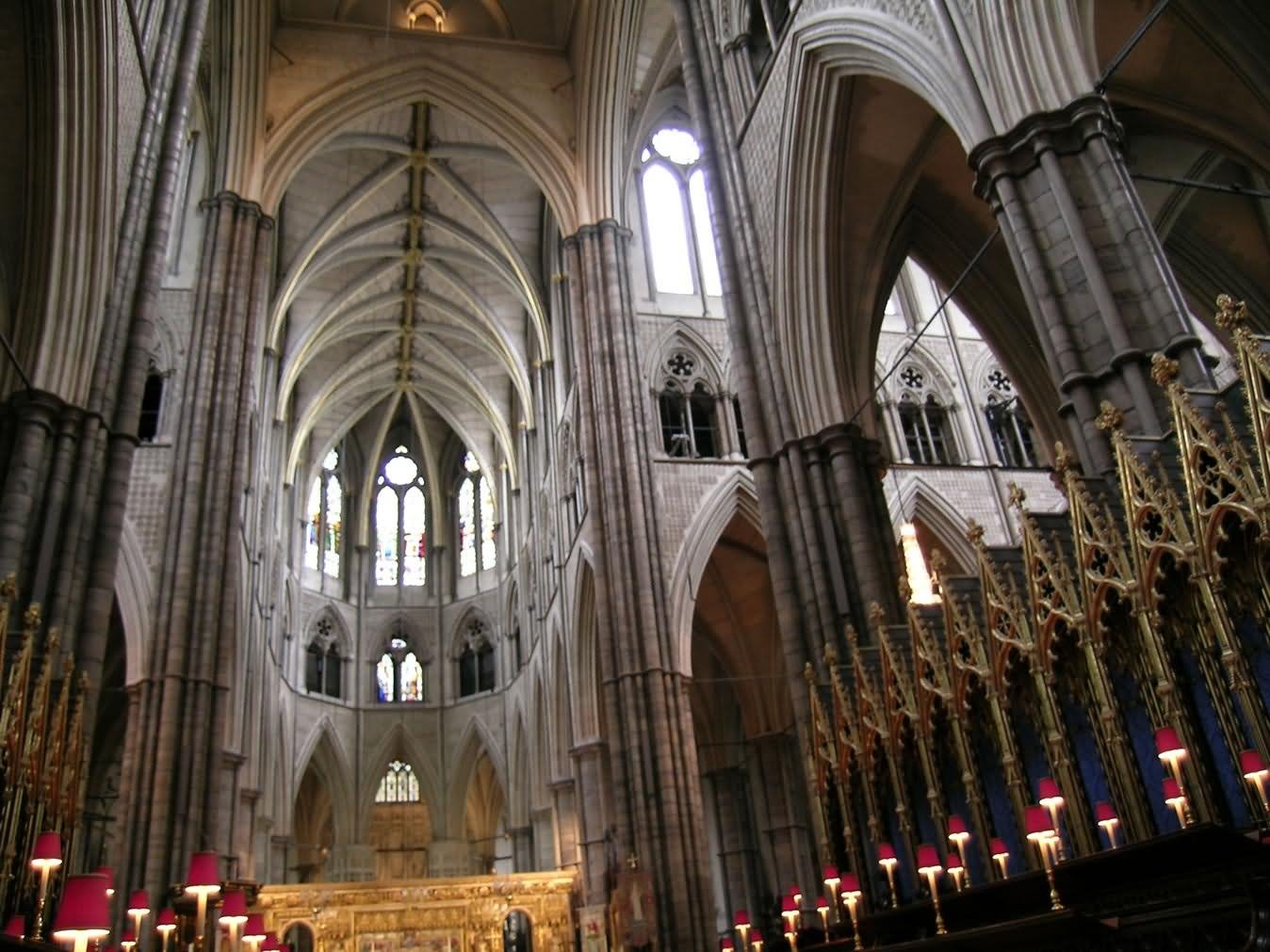 Interior View Of Westminster Abbey, London