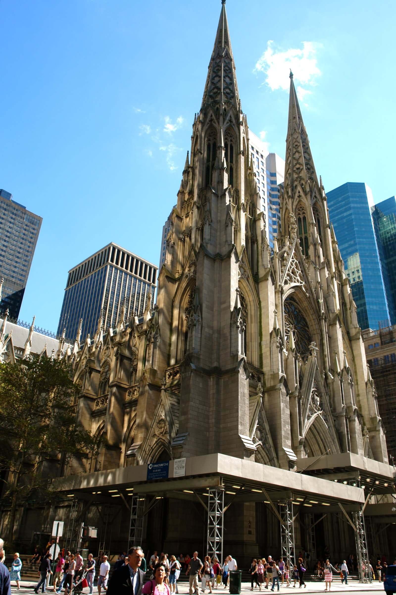 Side View Of St. Patrick's Cathedral Picture