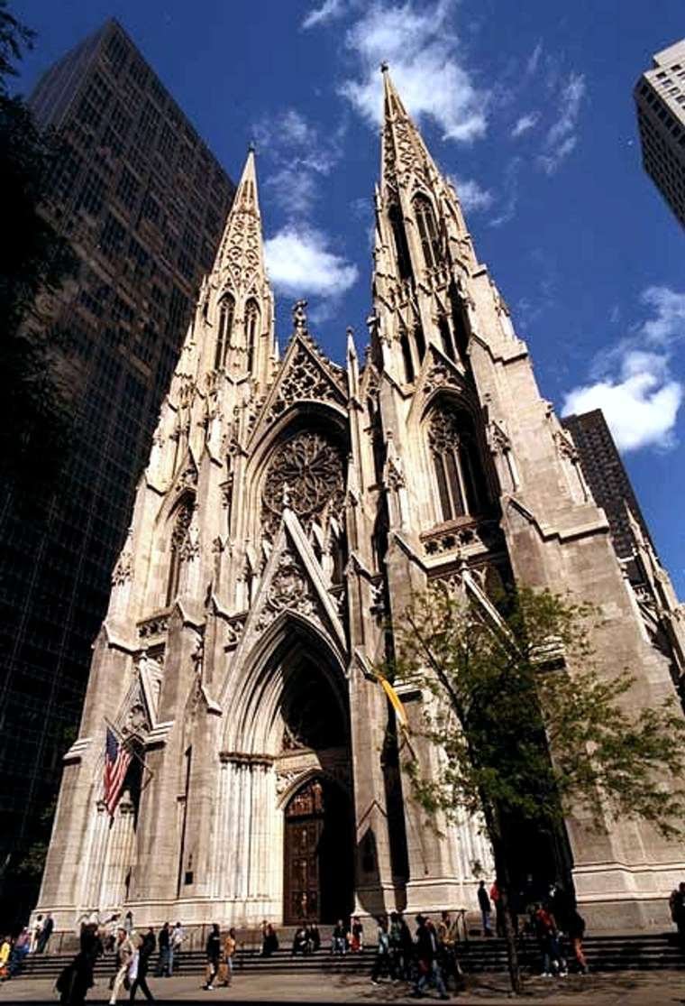 St. Patrick's Cathedral Front Picture