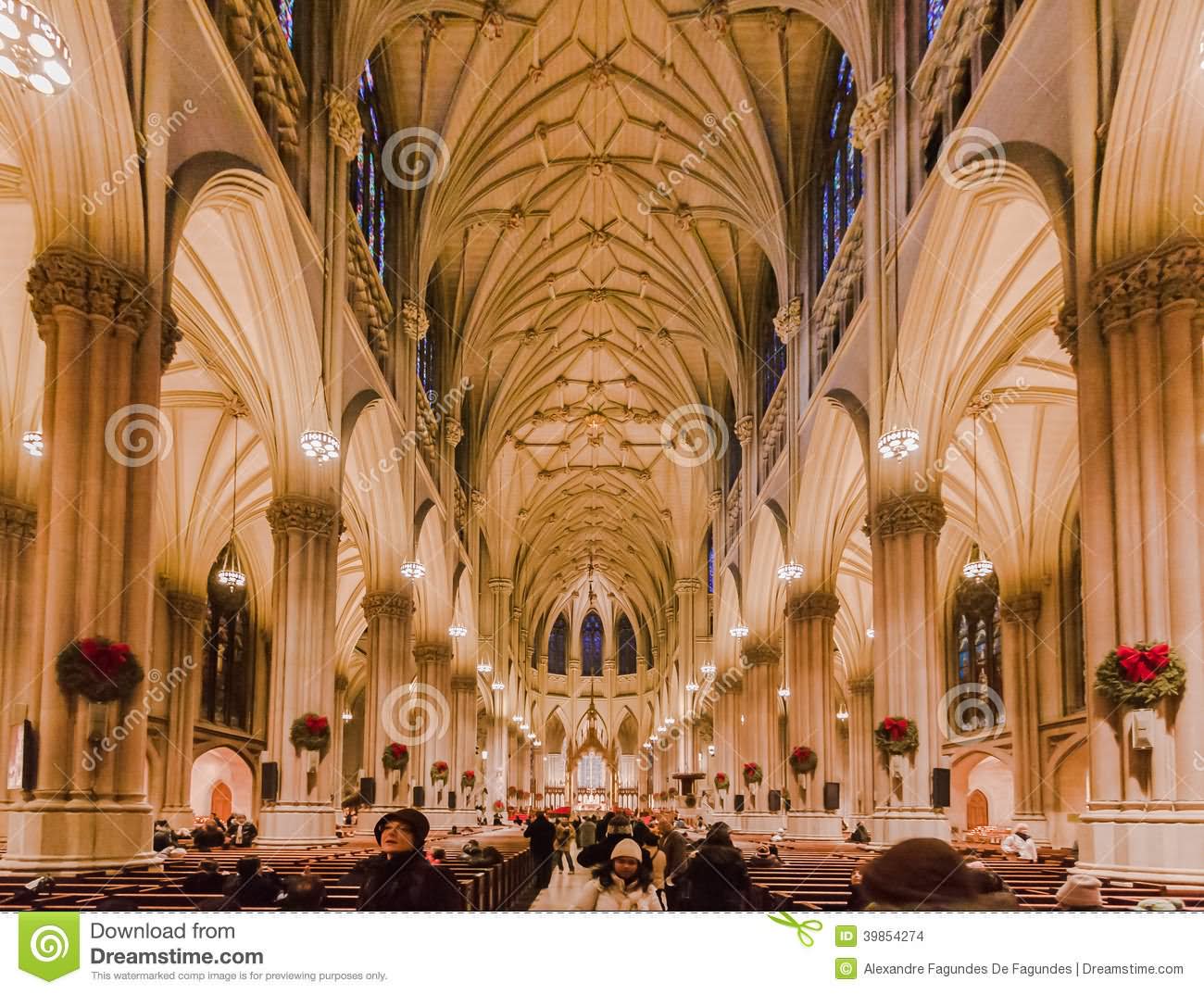 St. Patrick's Cathedral Interior Picture