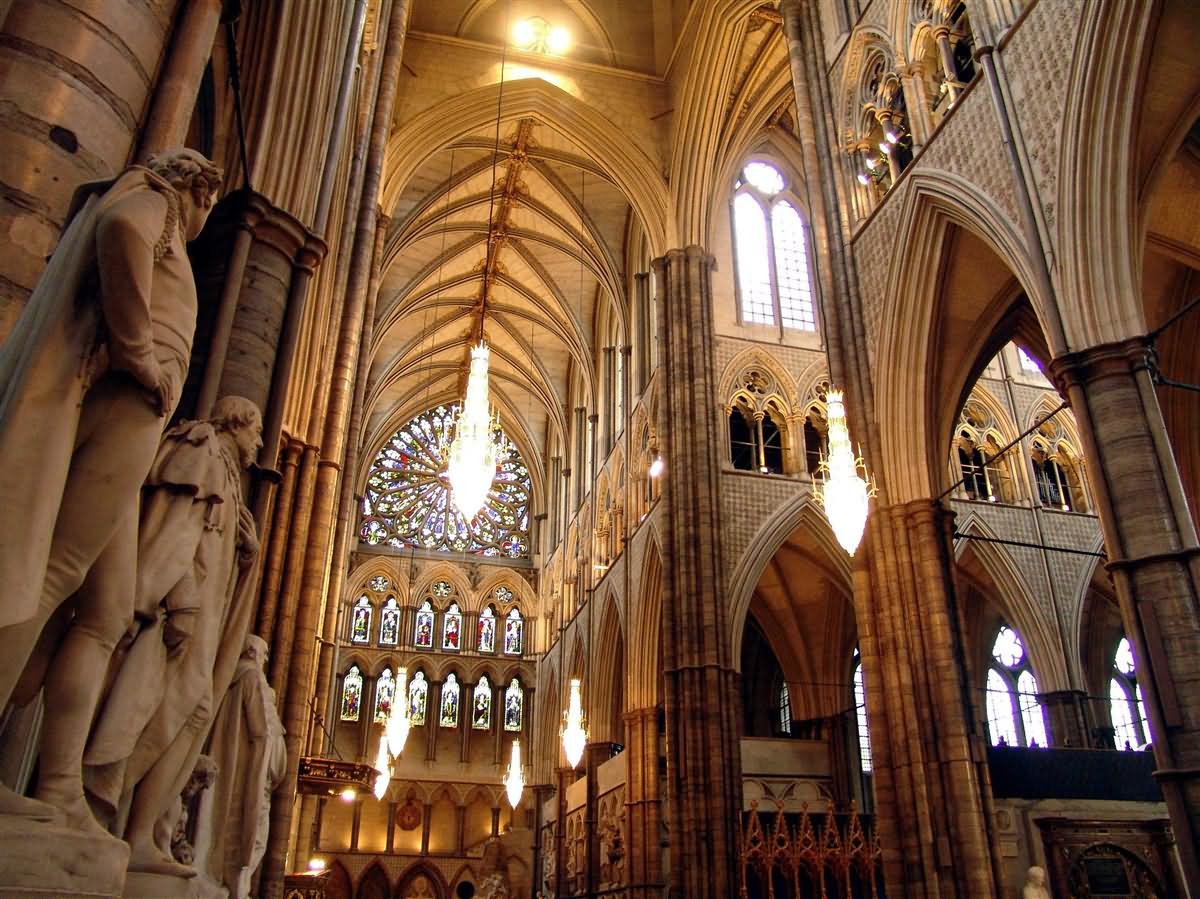 Statues Inside Westminster Abbey Church