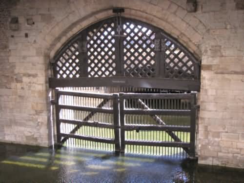 Traitor's Gate Inside Tower Of London