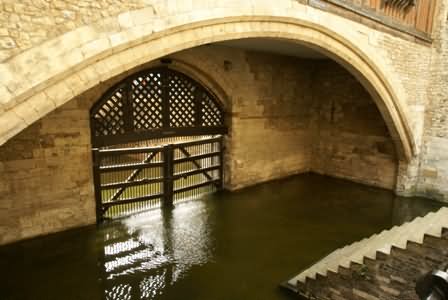 Triator's Gate Inside Of The Tower Of London