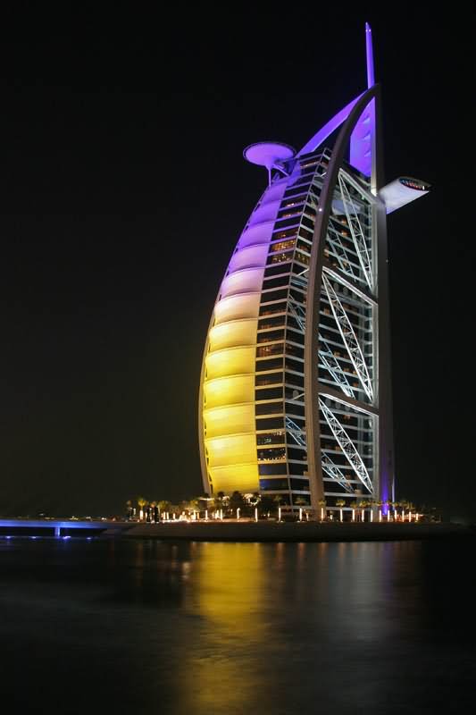 Burj Al Arab Night Picture