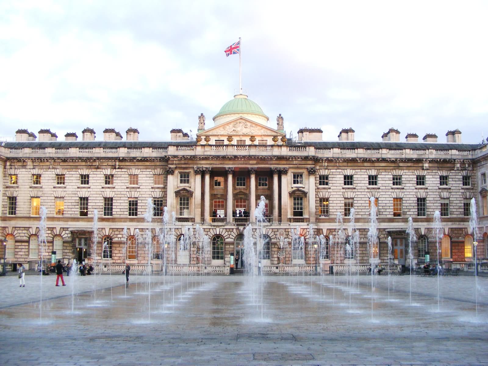 Front View Of Somerset House Facade