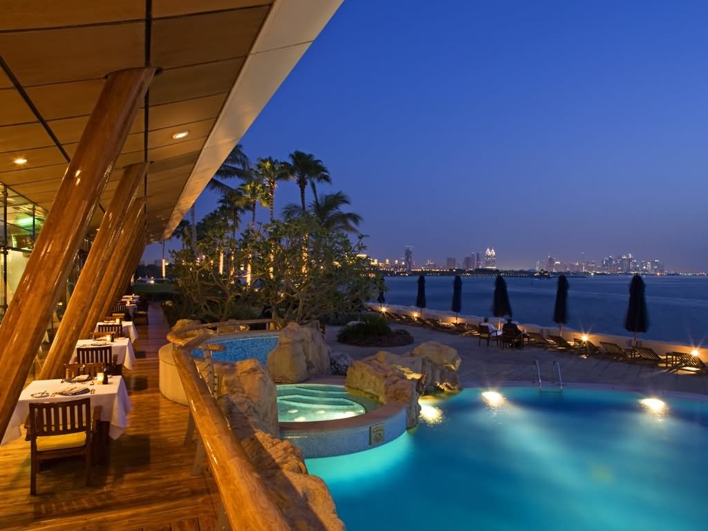 Pool Inside The Burj Al Arab