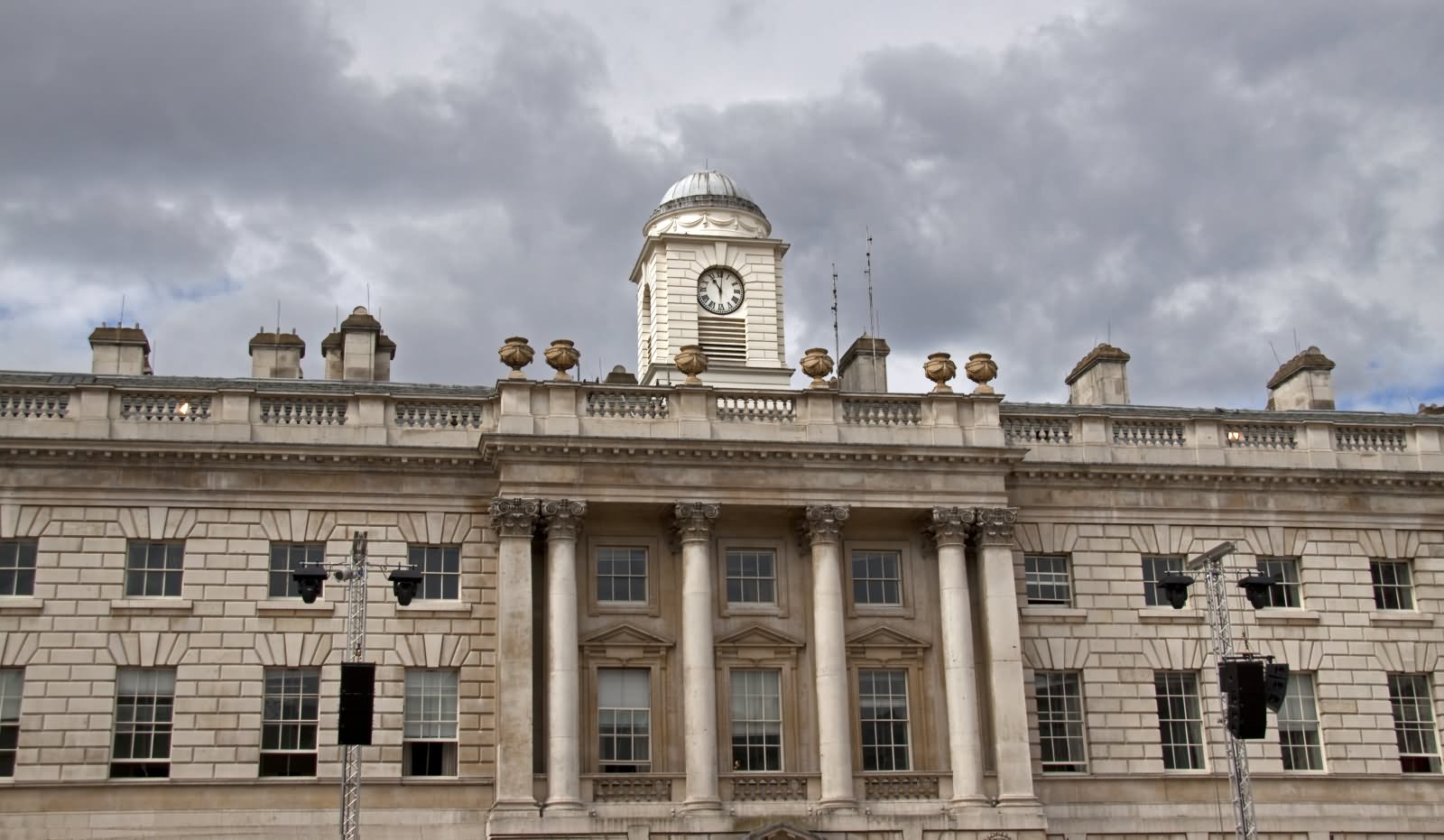 Somerset House Picture With Black Clouds