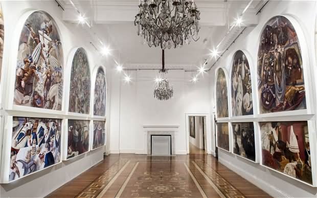 Stanley Spencer's Paintings Inside Somerset House