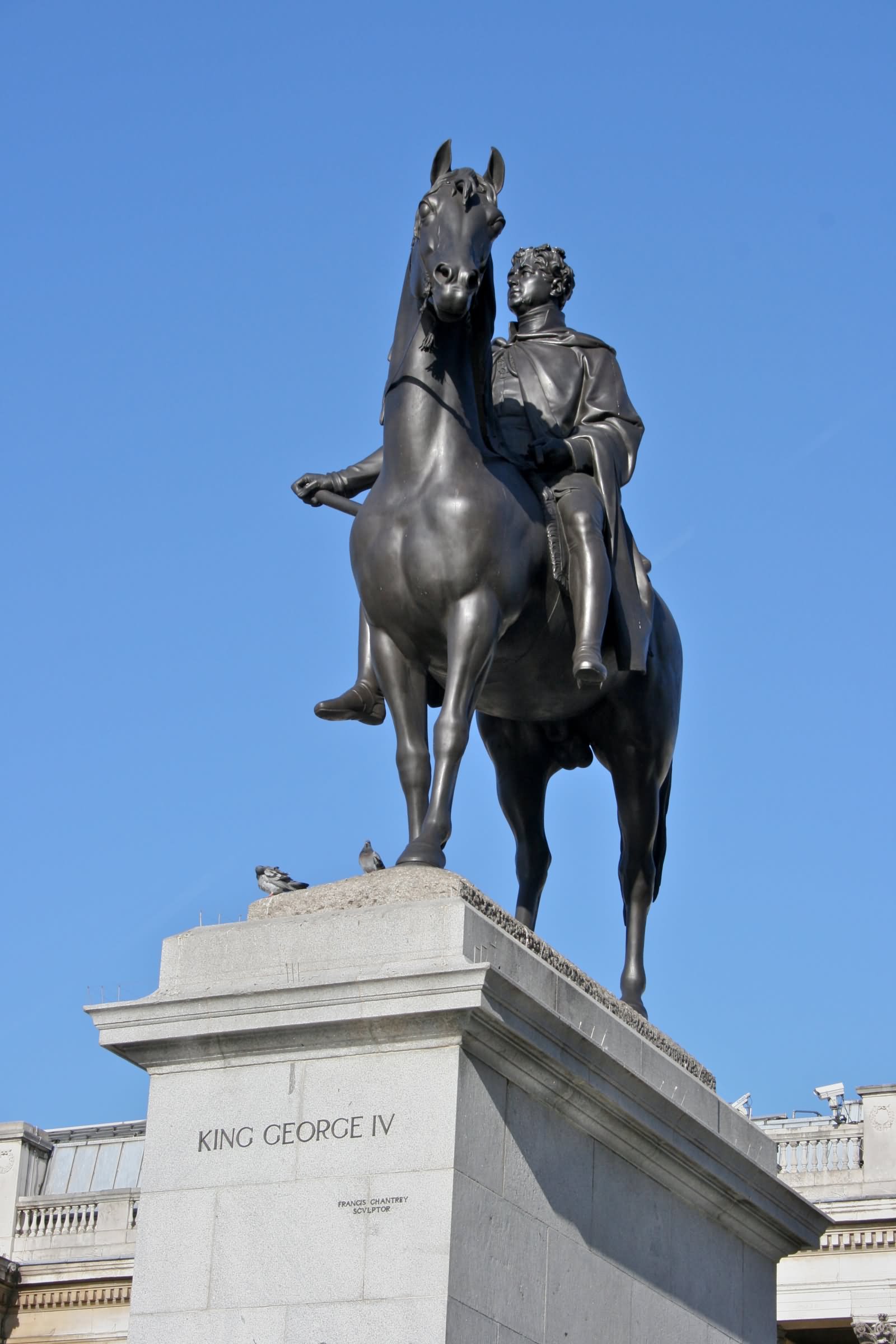 Statue Of King George IV In Trafalgar Square