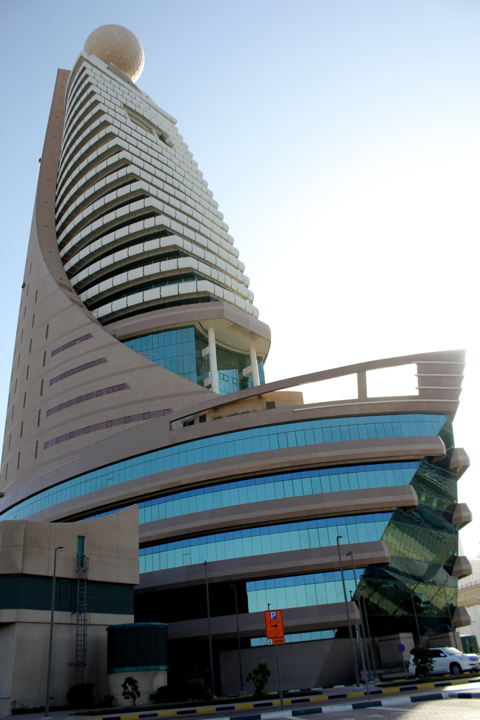 The Etisalat Tower View From Below