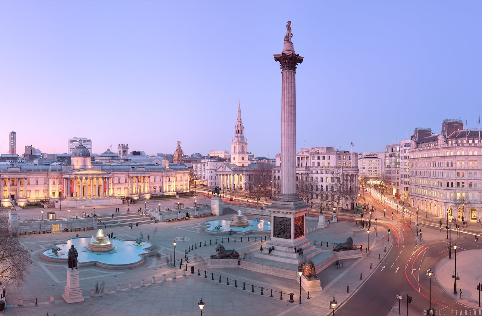 Trafalgar Square Twilight Picture