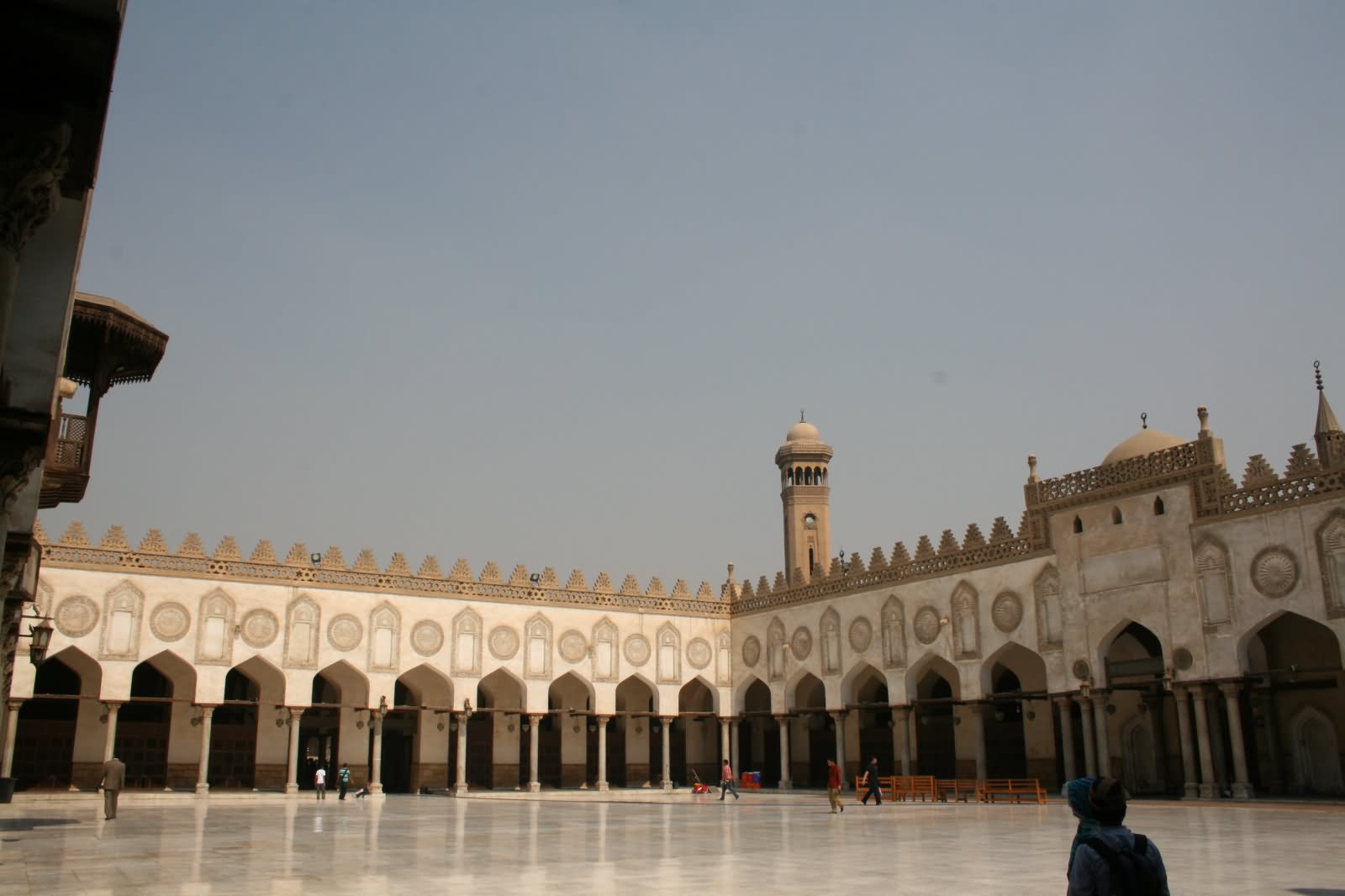 Al-Azhar Mosque Courtyard Picture