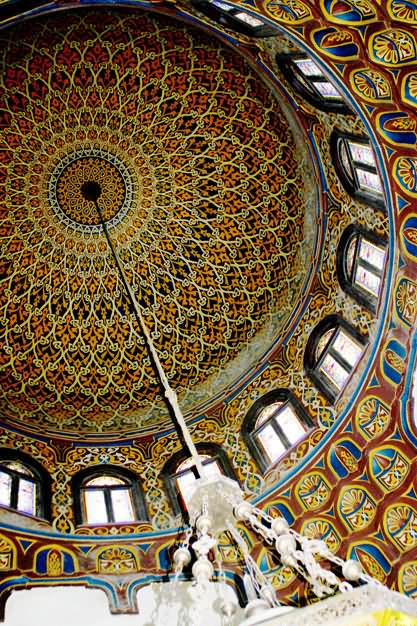 Dome Inside The Al Azhar Mosque