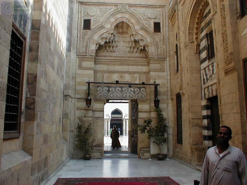 Entrance To The Al-Azhar Mosque