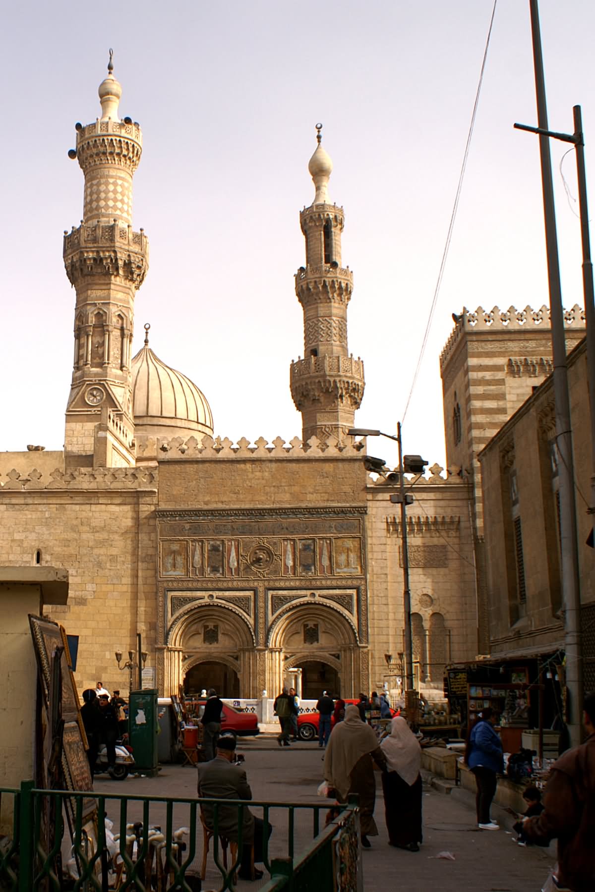 Exterior View Of The Al-Azhar Mosque