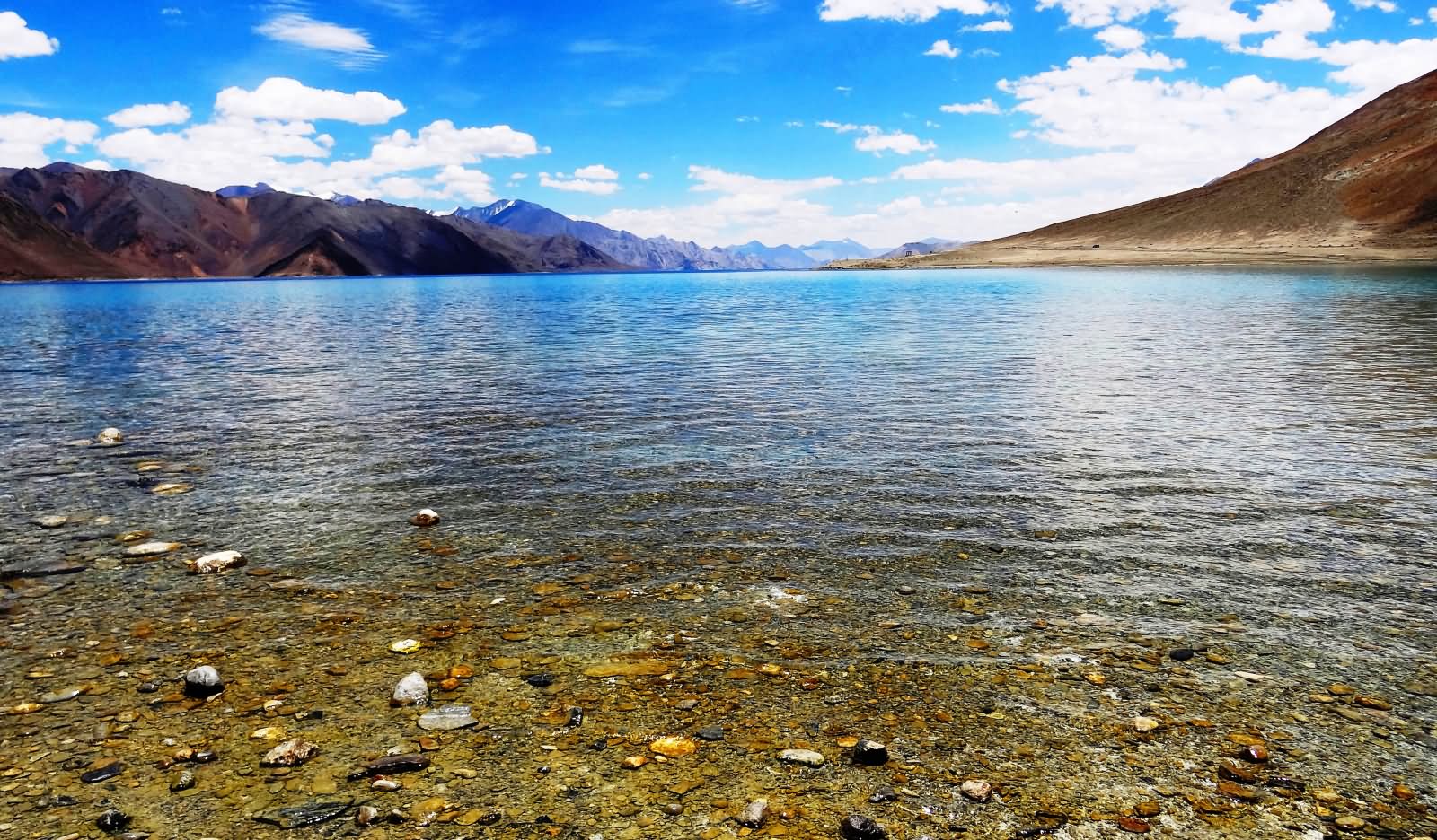 Adorable Sunset View At Pangong Tso Lake