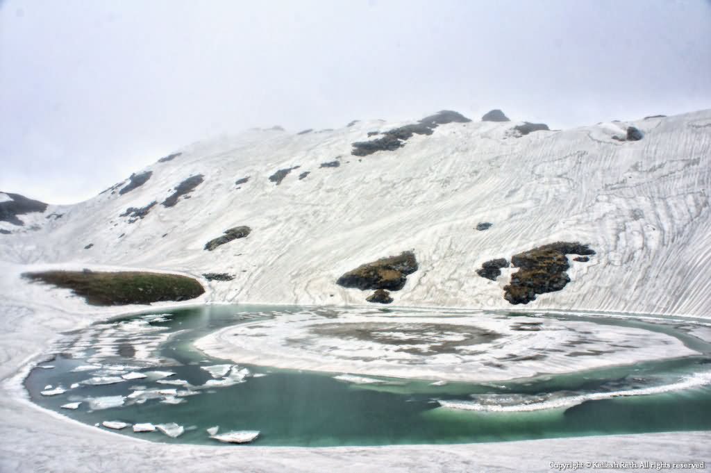 Adorable View Of The Bhrigu Lake In Manali