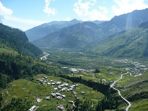 Amazing View Of Solang Valley In Manali