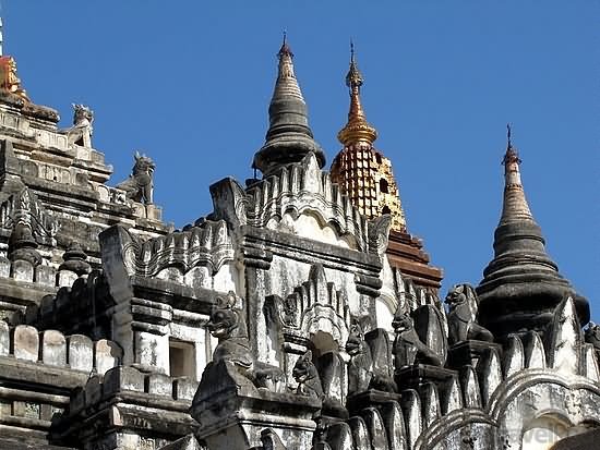 Closeup Of The Thatbyinnyu Temple, Bangan, Myanmar