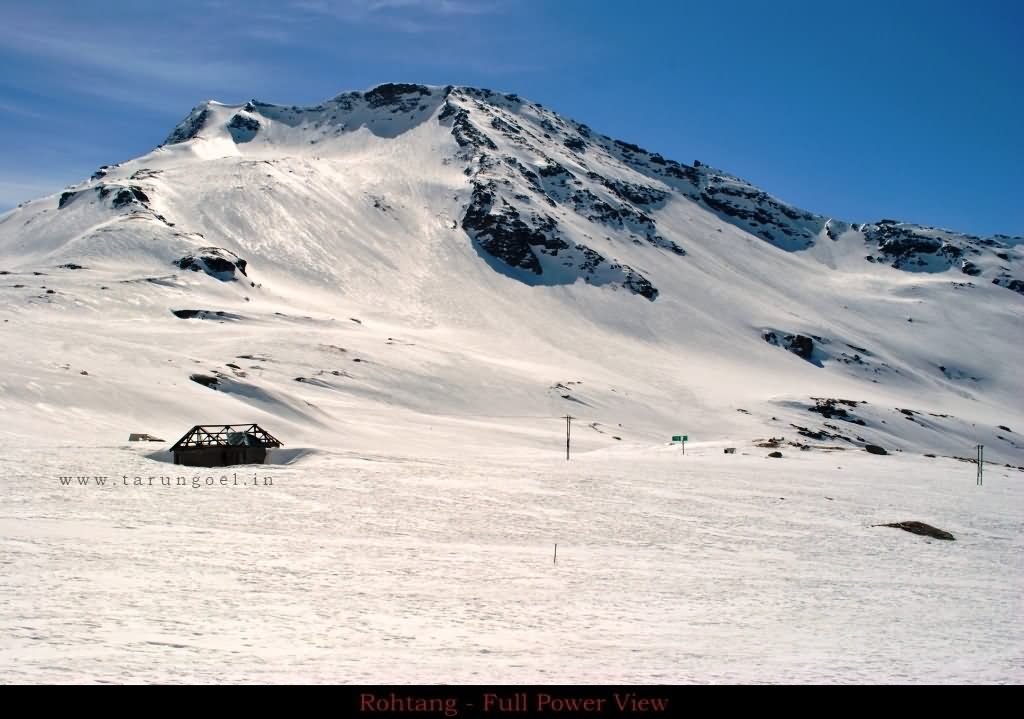 Rohtang Pass During Winter Season