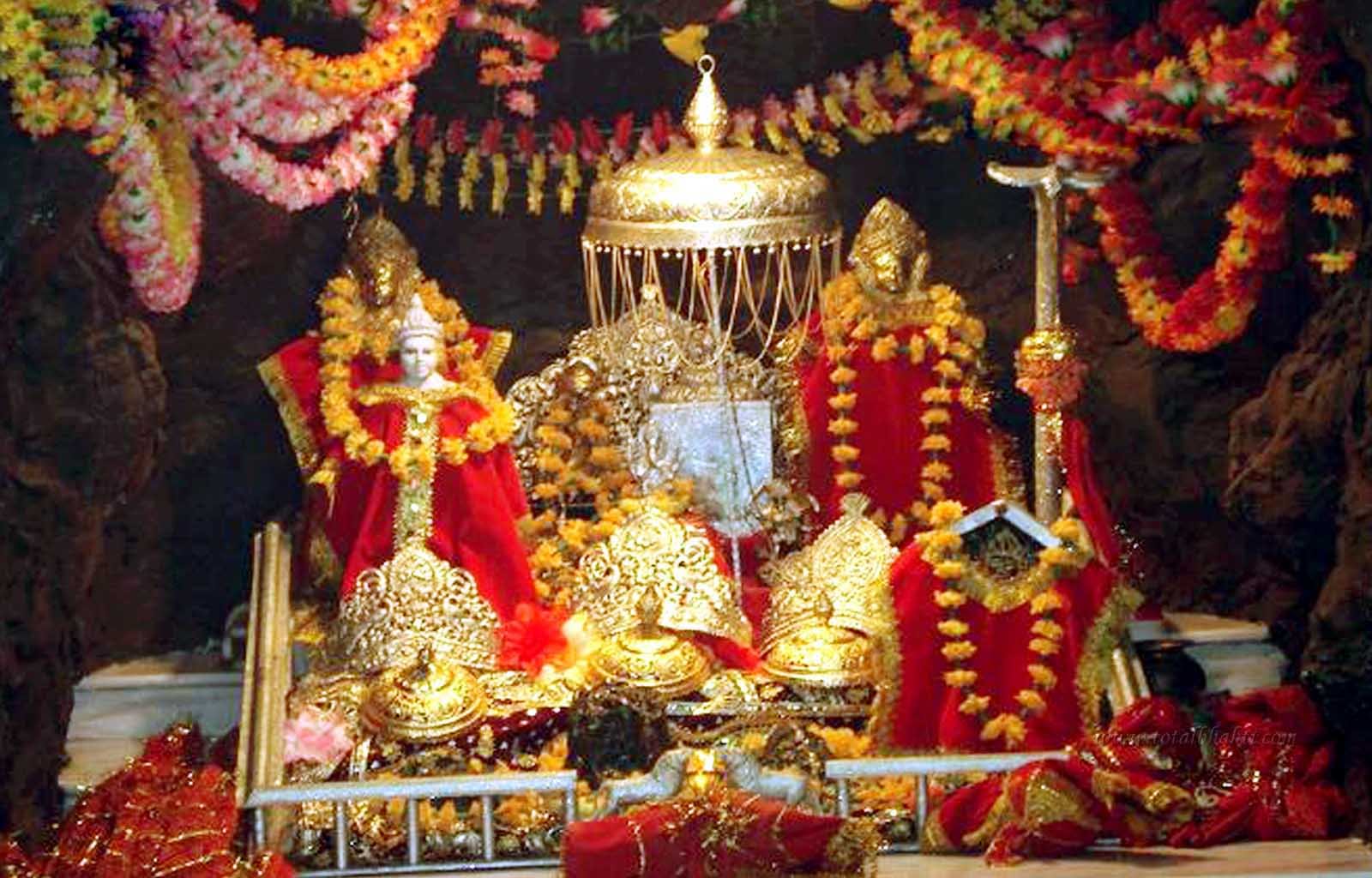 Sculptures Inside The Vaishno Devi Temple, Jammu And Kashmir