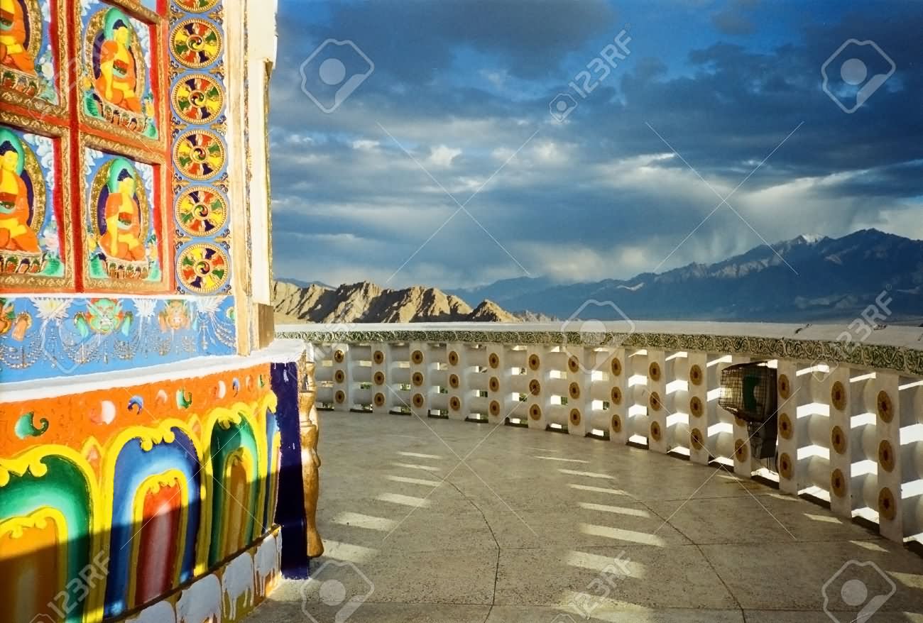 Shanti Stupa Balcony Picture