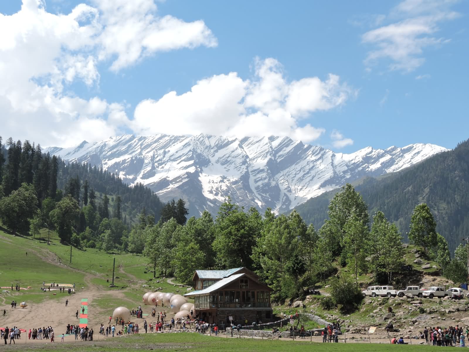 Solang Valley In Manali During Summer