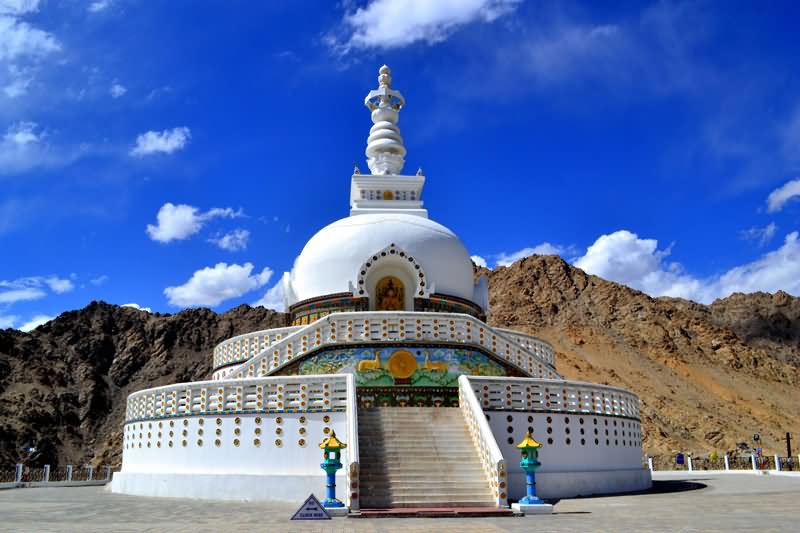 The Shanti Stupa Picture