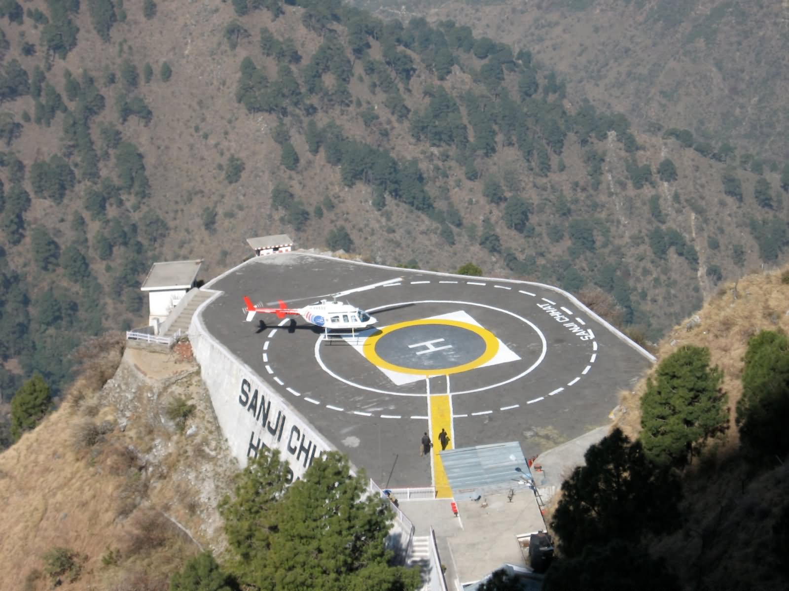 Vaishno Devi Temple Helipad Picture