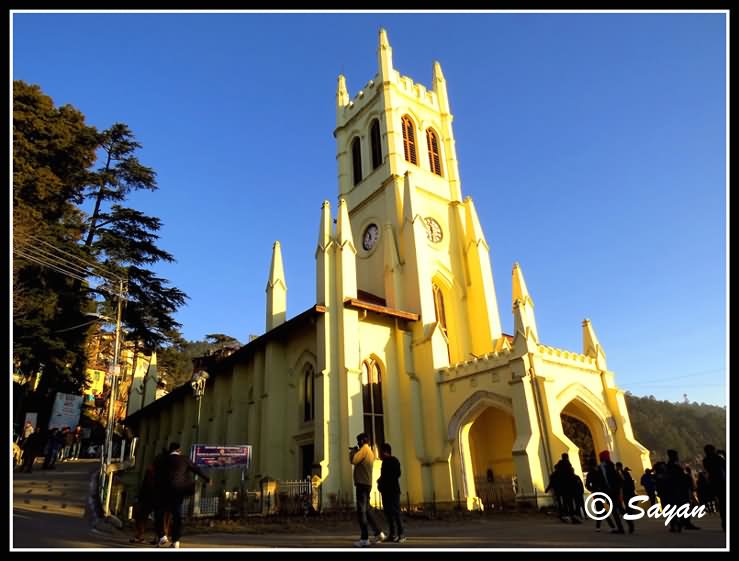 Christ Church In Shimla