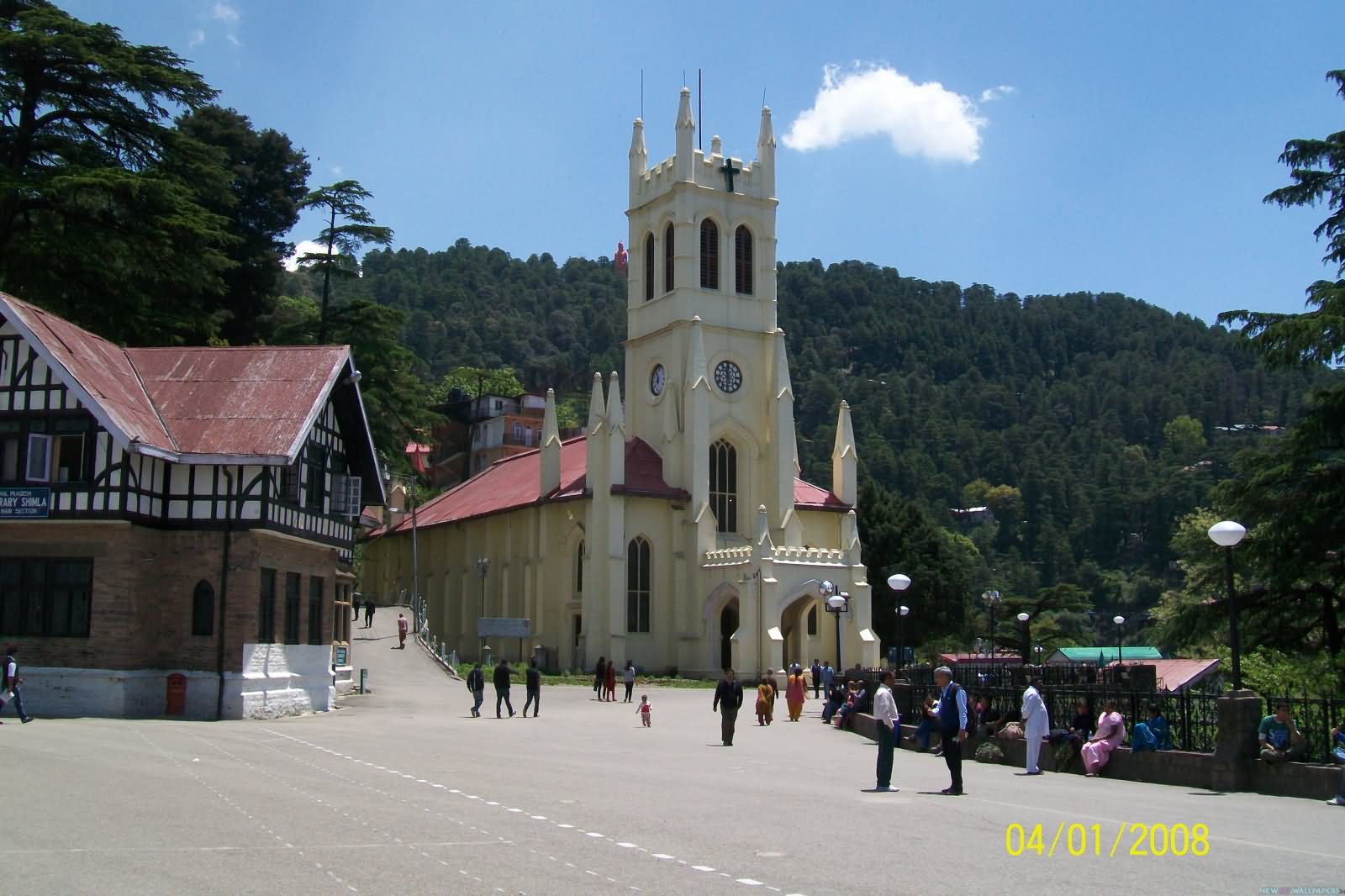 The Christ Church At Ridge In Shimla, Himachal Pardesh