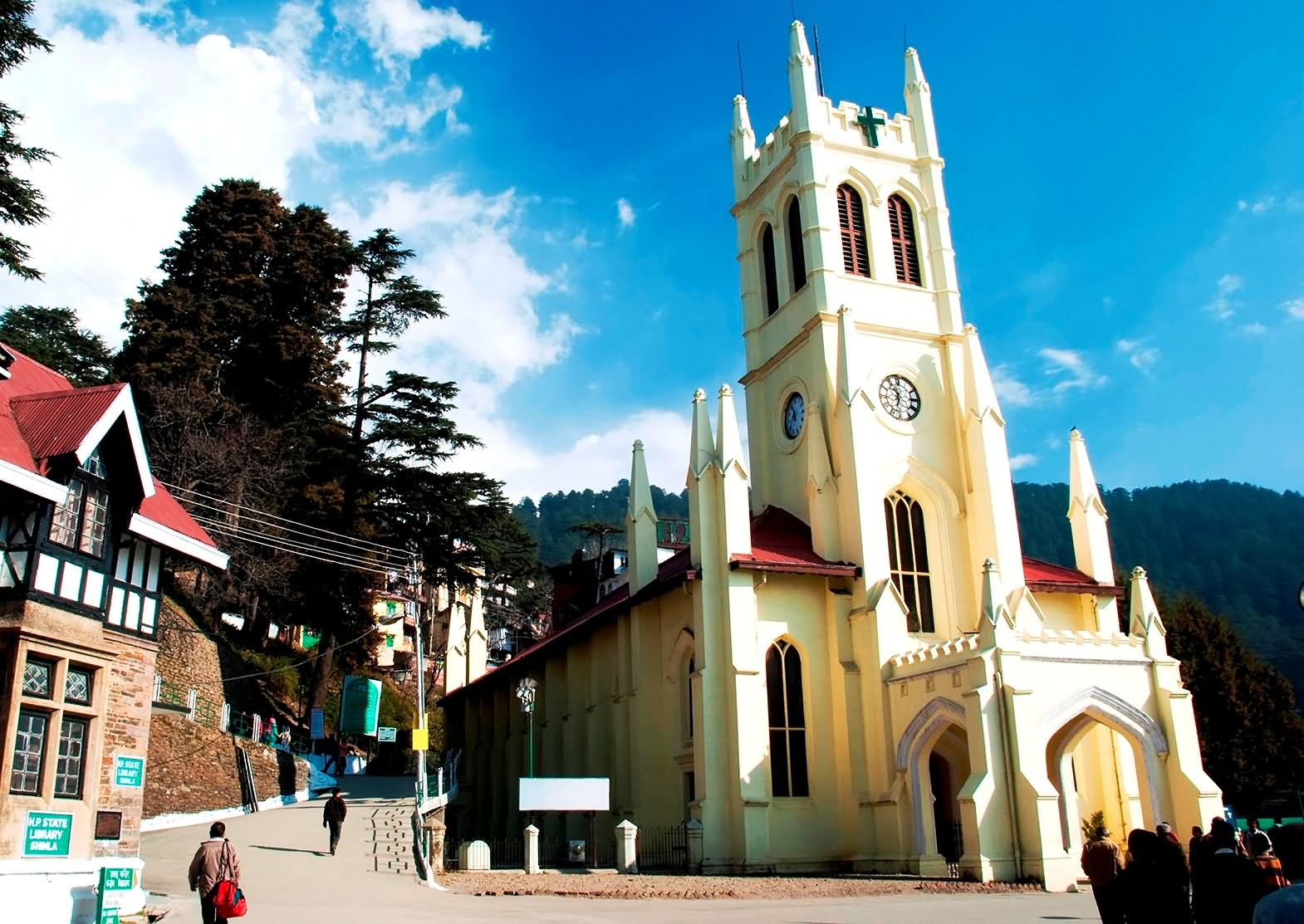 The Christ Church At Ridge, Shimla