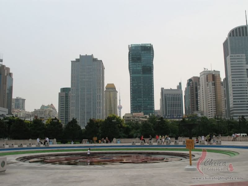 Day Time View Of The People's Square, Shanghai