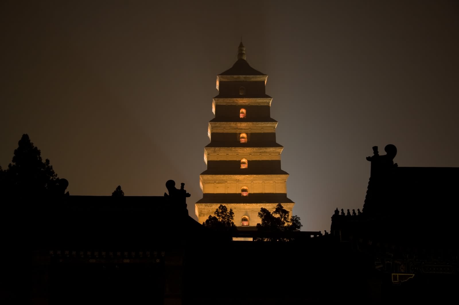 Giant Wild Goose Pagoda, Xi'an, China