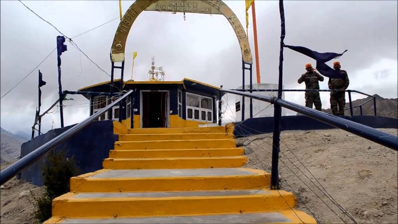 Stairsway To Gurdwara Pathar Sahib, Leh